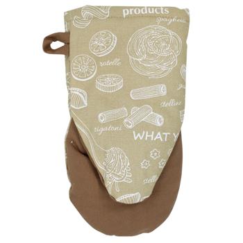 Перчатка Home Line бежевая 19х30см - купить, цены на За Раз - фото 1