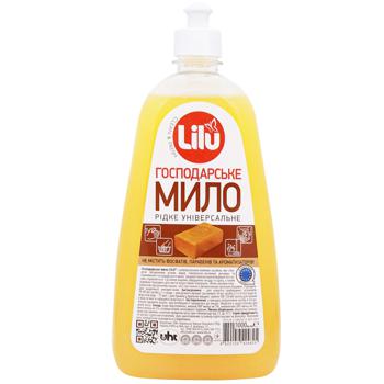 Мыло хозяйственное Lilu 1л