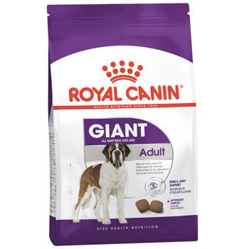 Корм сухой Royal Canin Giant Adult с домашней птицей для взрослых собак гигантских пород 15кг - купить, цены на MasterZoo - фото 1