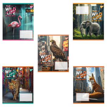 Зошит Yes The Wild in The City клітинка А5 24 аркуші - купити, ціни на - фото 1