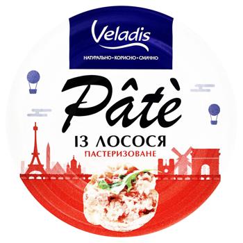 Veladis Pate Pasteurized Salmon 100g - buy, prices for - photo 2