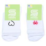 Шкарпетки Premier Socks дитячі високі з вишивкою р.20-22 білий