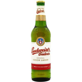 Пиво Budweiser Budvar світле 5% 0,5л - купити, ціни на Восторг - фото 1