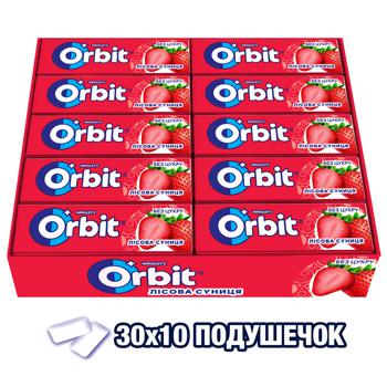 Жувальна гумка Orbit лісова суниця 14г - купити, ціни на NOVUS - фото 2