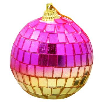 Куля ялинкова Koopman дзеркальна 30см різнобарвна - купити, ціни на - фото 4