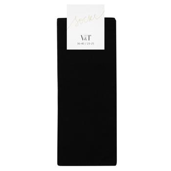 V&T Golf Women's Socks s.23-25 Black