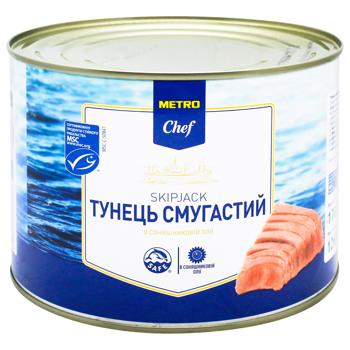 fish tuna metro chef canned 1705g