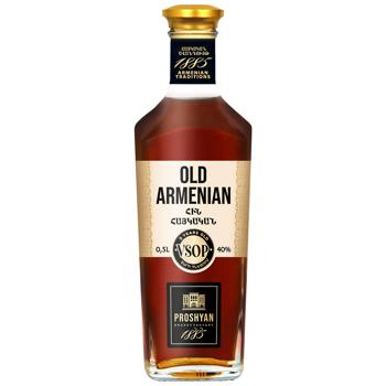 Old Armenian V.S.O.P. 5 Years Armenian Cognac 40% 0.5l - buy, prices for Torba - photo 2