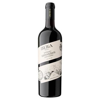 Iberia Tsinandali White Dry Wine 2014 10-13% 0.75l - buy, prices for AlcoHub - photo 1