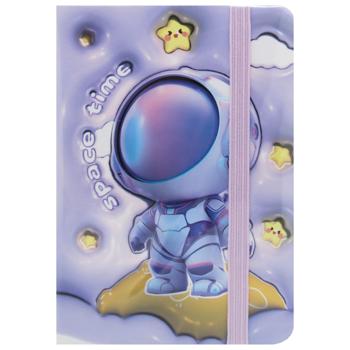 Zibi Astronaut Purple Notebook A7 80 sheets - buy, prices for MegaMarket - photo 1