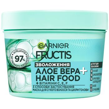 Маска Garnier Fructis Алоэ Вера+Hair Food для сухих волос и кожи головы 400мл