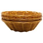 Aro Round Basket for Bread 18x5cm 3pcs