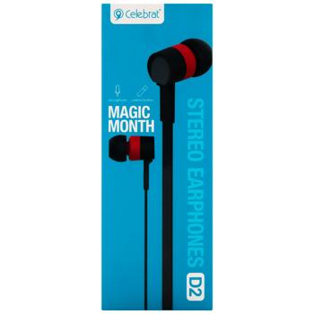 Celebrat Black Headphones D2
