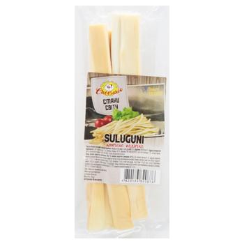 Сир Cheesario Сулугуні паличка копчений 100г - купити, ціни на ЕКО Маркет - фото 1