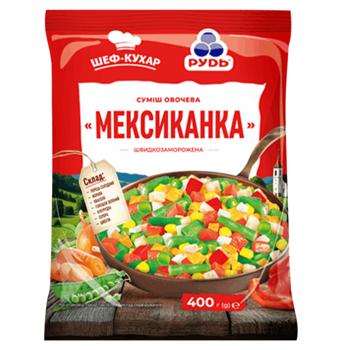 Rud Frozen Mexican Vegetables 400g - buy, prices for Chudo Market - photo 1