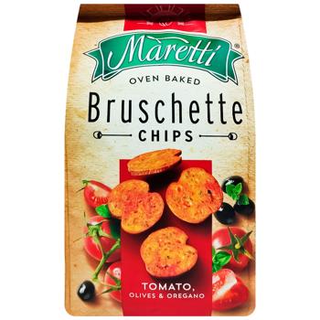Maretti with tomato-olive-oregano bruschette chips 70g - buy, prices for - photo 2