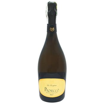 Вино ігристе La Borghesia Prosecco Spumante Brut біле сухе 11% 0,75л - купити, ціни на Чудо Маркет - фото 1