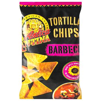 Начос Antica Cantina Барбекю 200г - купити, ціни на Чудо Маркет - фото 1