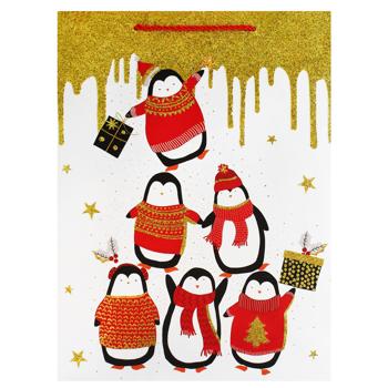 Пакет подарунковий Greenwich 40х30х12см в асортименті - купити, ціни на NOVUS - фото 3