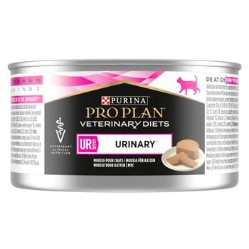 Корм вологий Pro Plan Veterinary Diets UR Urinary для котів із захворюваннями сечовивідних шляхів 195г - купити, ціни на MasterZoo - фото 3