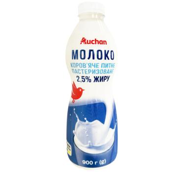 Auchan Milk 2.5% 900g - buy, prices for Auchan - photo 1