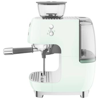Smeg Espresso Coffee Machine with Built-in Coffee Grinder Pastel Green - buy, prices for WINETIME - photo 2
