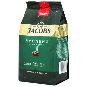 Кофе в зернах Jacobs Kronung 250г - купить, цены на ULTRAMARKET - фото 2