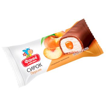 Fanny Peach Glazed Curd Snack 15% 36g