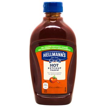 Hellmann's Hot Ketchup 470g - buy, prices for COSMOS - photo 1