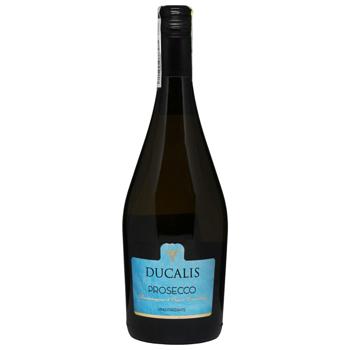 Просекко фрізанте DOC Ducalis 0,75л 11% (Італія) - купити, ціни на КОСМОС - фото 1