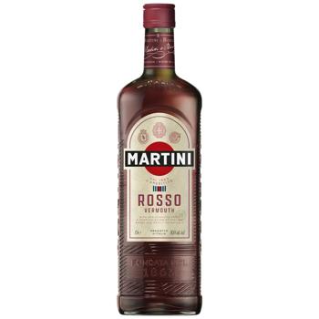 Вермут Martini Rosso червоний десертний 15% 1л - купити, ціни на Таврія В - фото 1