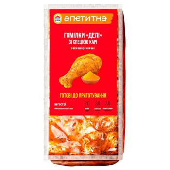 Nasha Riaba Apetytna Deli Chilled Chickens Shins with Curry ~1kg - buy, prices for METRO - photo 1