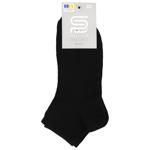 Premier Socks Econom Women's Quarter Crew Socks s.23-25 Black
