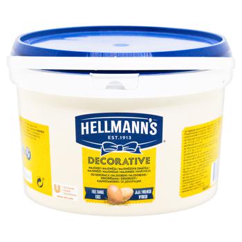 Hellmann's Decorative Mayonnaise 79% 3l - buy, prices for METRO - photo 1