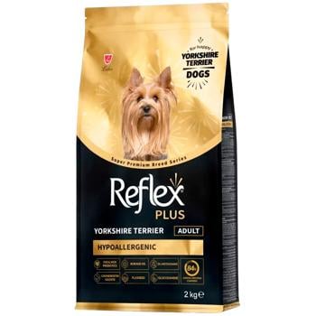 Корм сухий Reflex Plus Yorkshire Terrier Adult з куркою для собак породи йоркширський тер'єр 2кг - купити, ціни на MasterZoo - фото 1