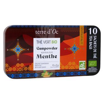 Чай TR 10шт зелений мятний Біо (Фр) - купить, цены на КОСМОС - фото 3