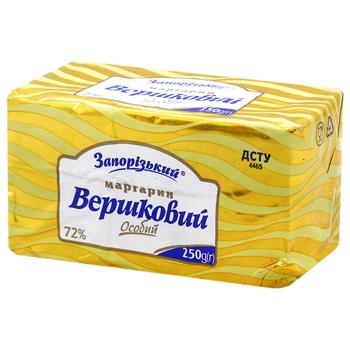 Zaporizkyi Creamy Special Margarine 72% 250g