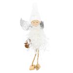 Angel Christmas Tree Decoration with White Decor 13х6cm