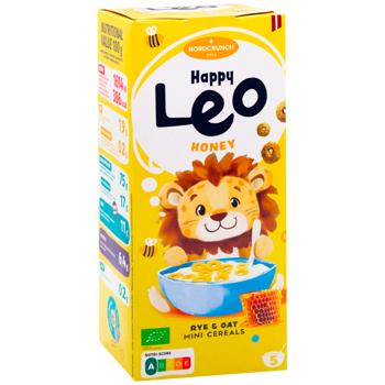 Пластівці Nordcrunch Happy Leo житньо-вівсяні з медом 150г - купити, ціни на - фото 3