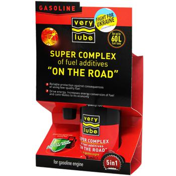 Very Lube On the Road Supercomplex of Fuel Additives for Petrol Engine 5in1 250ml - buy, prices for Auchan - photo 1