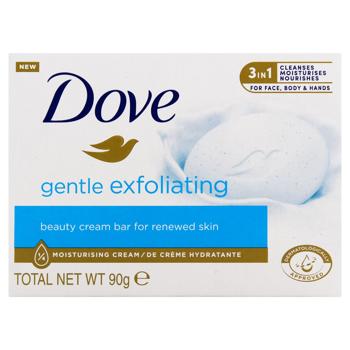 Крем-мило тверде Dove Gentle exfoliating 90г - купити, ціни на МегаМаркет - фото 2