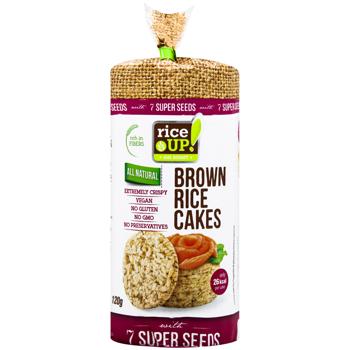 Rice Up! 7 Super Seeds Brown Rice Cakes 120g