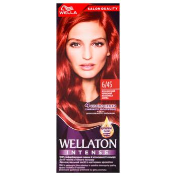 Wellaton Volcanic Red Cream Hair Dye 6/45 110ml - buy, prices for MegaMarket - photo 2