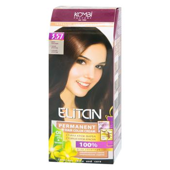 Elitan Intensive Hair Dye №3.57 Bitter chocolate - buy, prices for EKO Market - photo 1