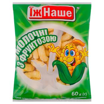 Yizh Nashe Corn Sticks with Fructose 60g - buy, prices for Ideal - photo 1