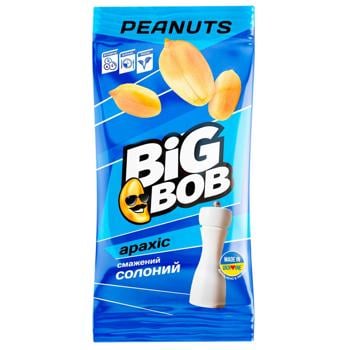 Арахіс Big Bob смажений солоний 60г - купити, ціни на КОСМОС - фото 1