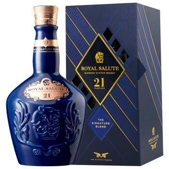 Віскі Chivas Regal Royal Salute 21 рік 40% 0,75л - купити, ціни на WINETIME - фото 1