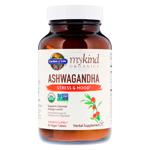 Ашваганда, Ashwagandha, Garden of Life, MyKind Organics, стрес і настрій, 60 таблеток