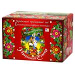 Poliskyi Chay Ukrainian Souvenir Tea Set 6 types 132g 72pcs