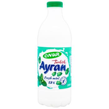 Onur Fresh Mint Turkish Ayran 1.8% 1l - buy, prices for METRO - photo 1